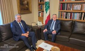 السفير الأسعد يبحث مع الرئيس السنيورة أوضاع اللاجئين وتعزيز الحوار اللبناني – الفلسطيني