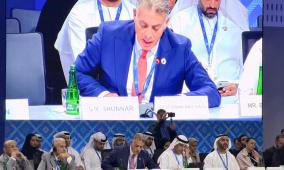 محافظ سلطة النقد يطالب بحل دولي يضمن استدامة العلاقات المصرفية المراسلة مع إسرائيل