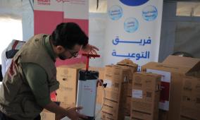التعاون توزع فلاتر مياه على 195 أسرة في غزة لحماية الفئات الأكثر عرضة للمخاطر الصحية
