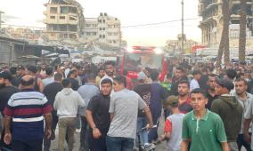 شهيد بقصف الاحتلال على شارع الجلاء بمدينة غزة