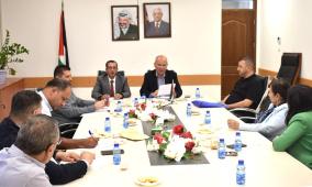 الاتحاد الفلسطيني للرياضة الجامعية يبحث تعزيز النشاطات الرياضية في مؤسسات التعليم العالي