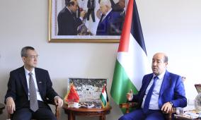 أبو زيد يبحث مع السفير الصيني سبل تعزيز التعاون المشترك