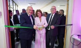 الوزير حجاوي يشارك في افتتاح مختبر المحاكاة والتشخيص المكاني في جامعة بيرزيت