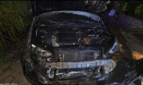 مستوطنون يحرقون 3 مركبات في أم صفا شمال غرب رام الله