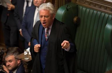 رئيس مجلس العموم البريطاني يعلن نيته الاستقالة