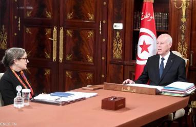 تونس: قيس سعيد يقيل وزيرين في حكومة نجلاء بودن