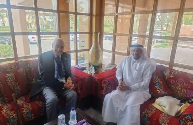 المصري يلتقي المستشار الخاص للأمين العام للأمم المتحدة 