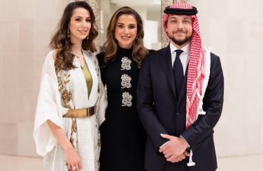 موعد حفل زفاف ولي العهد الاردني وخطيبته رجوة آل سيف