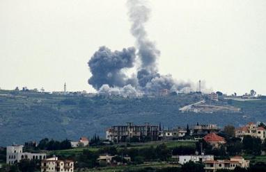 الاحتلال يشن سلسلة هجمات على مواقع عسكرية لحزب الله