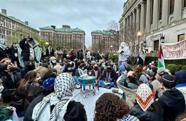 الشرطة الأميركية تفض بالقوة اعتصاما مناهضا للعدوان على غزة بجامعة فرجينيا وتعتقل عددا من المتضامنين