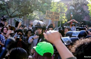 جامعة كولومبيا تلغي حفل التخرج الرئيسي بسبب التظاهرات المنددة بالعدوان على غزة