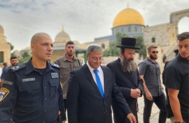 الأردن يدين اقتحام المتطرف بن غفير المسجد الأقصى