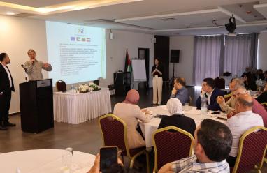 جودة البيئة والاتحاد الفلسطيني للهيئات المحلية ينظمان ورشة عمل تناقش الإطار القانوني والتخطيط والتمويل المتعلق بالتغير المناخي