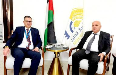 بنك الإسكان يساهم بتجهيز المقر الجديد لغرفة تجارة وصناعة وزراعة شمال الخليل