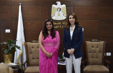 وزارة العمل وسفارة الهند تبحثان تعزيز العمل في مجالات التدريب المهني والتشغيل والريادة