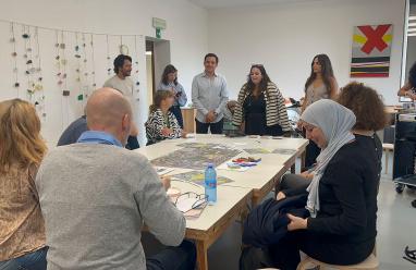 شبكة "صُنّاع المكان" الفلسطينية تشارك في أسبوع صناعة المكان الدولي في إيطاليا