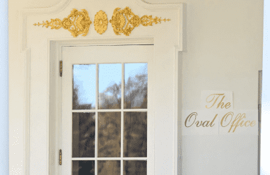 زخرفة ذهبية في البيت الأبيض.. ما قصتها؟