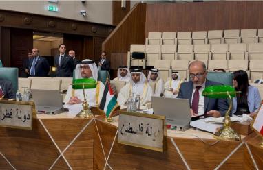 دولة فلسطين تشارك في أعمال مجلس وزراء العدل العرب