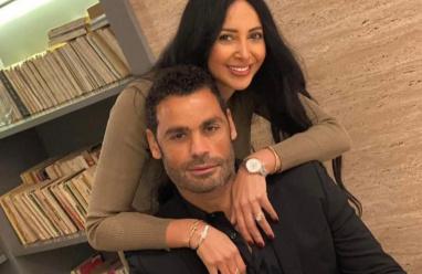 من هي الفنانة إيمان الزيدي وتفاصيل طلاقها من محمد عبد المنصف زوج لقاء الخميسي؟