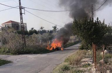 شهيد في غارة إسرائيلية استهدفت مركبة في جنوب لبنان