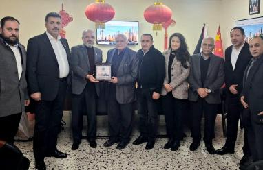 لقاءات متواصلة تعقدها جمعية رجال الأعمال الفلسطينيين لتفعيل مجالس الأعمال المشتركة