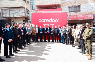 صور| أوريدو فلسطين تطلق خدماتها الشاملة في معرض المستقبل للاتصالات بمدينة سلفيت