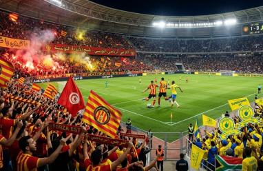 تردد القنوات الناقلة لمباراة الترجي وصن داونز اليوم في دوري ابطال افريقيا 2026 | تردد القناة الوطنية التونسية الارضية