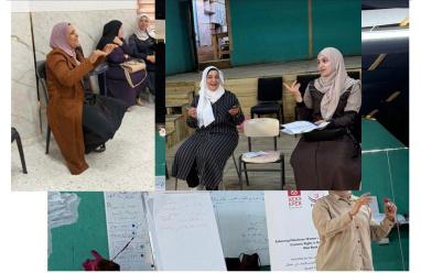 جمعية المرأة العاملة تنفذ ورشة تدريبية بعنوان “إدارة الضغوط النفسية” في منطقة كتّابا بمحافظة طولكرم