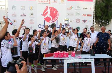مدرسة الكلية الأهلية تفوز بالمركز الأول في دوري صبايا سمارت 2026