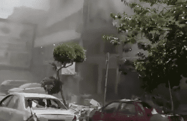 بالفيديو | الاحتلال يقصف الضاحية الجنوبية لبيروت