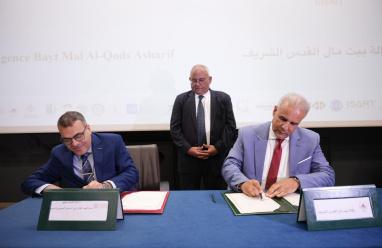 الرباط: توقيع اتفاقية لتكوين طلبة فلسطينيين من القدس وتدريبهم في مهن السمعي البصري والسينما