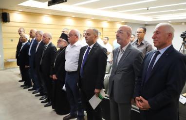 مؤسسة ياسر عرفات وجامعة القدس تعقدان ندوة حول: "إدارة الأراضي من منظور تنموي في ظل مصادرتها وشراسة الاستيطان