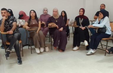 جمعية المرأة العاملة الفلسطينية للتنمية تنظم لقاءً حواريًا حول تعزيز مشاركة الشباب في الحكم المحلي وصنع القرار