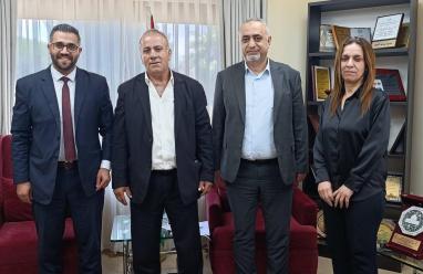 قطامي يبحث احتياجات الهيئات المحلية ومجالس الخدمات المشتركة في سلفيت ورام الله