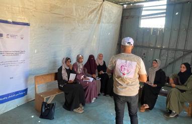 جمعية المرأة العاملة الفلسطينية للتنمية تعزز المشاركة السياسية للنساء في دير البلح عبر مجلس الظل النسوي