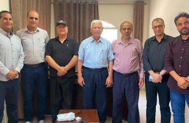 جامعة غزة تستقبل وفدًا من الأمانة العامة لنقابة الصحفيين الفلسطينيين