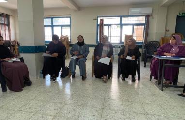 جمعية المرأة العاملة تعزز مفاهيم المواطنة والمشاركة السياسية لدى عضوات مجلس الظل في المعصرة