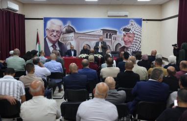 سليمية يزور محافظة جنين ويلتقي محافظها ويعقد لقاءً موسعاً في مقر المحافظة