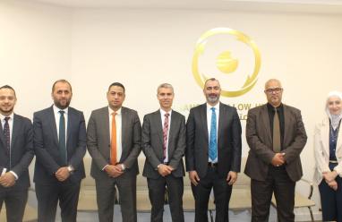 وحدة المتابعة المالية تجتمع مع هيئة مكافحة الفساد وجامعة الاستقلال
