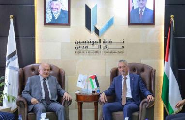 نقابة المهندسين تستقبل وزير الحكم المحلي وتبحث عدداً من الملفات المشتركة