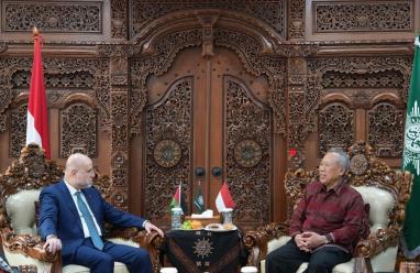 قاضي القضاة يبحث في جاكرتا مع رئيس المحمدية الإندونيسية دعم القدس والأقصى