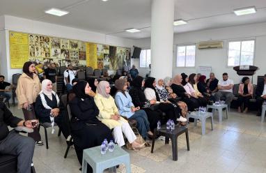 زكريا الزبيدي يلتقي بالكادر الفتحاوي في اقليم قلقيلية