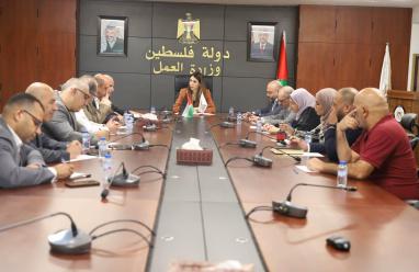 العطاري ووفد اتحاد جمعيات العمل الاجتماعي والتنموي يرسمون مسارات للتعاون في التمكين والتشغيل