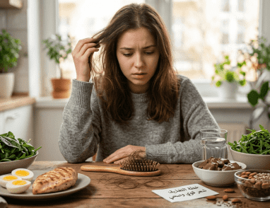 الغذاء أولًا.. أخصائية تغذية لـ "راية": هذه الفحوصات والخطوات تنقذ شعركِ من التساقط