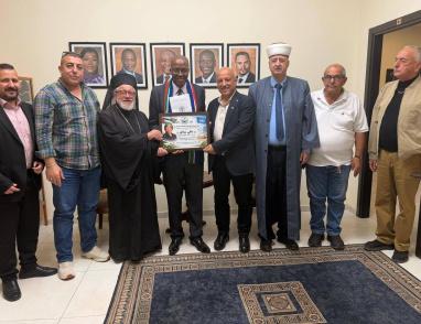 رام الله: تكريم القاضية الحائزة على جائزة نوبل للسلام "نافي بيلاي" 