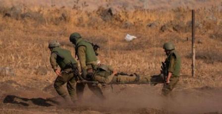 إصابة ضابط إسرائيلي في انفجار برفح