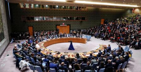  مجلس الأمن الدولي يصوَت غداً بشأن عضوية فلسطين