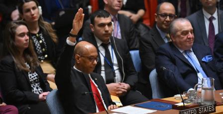 "فيتو" أميركي يمنع فلسطين من العضوية الكاملة في الأمم المتحدة