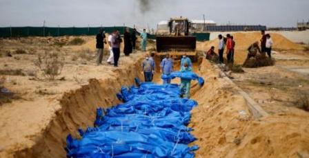 مطالبة أممية بتحقيق دولي في المقابر الجماعية بمستشفيات غزة