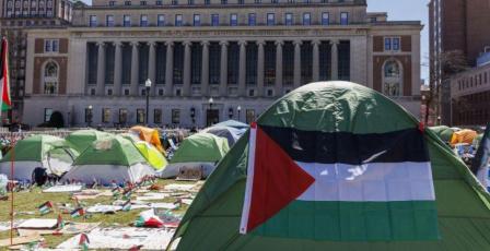 الجامعات الأمريكية توسع دائرة التظاهرات المطالبة بوقف العدوان على غزة